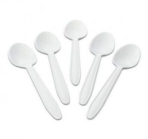 CUCHARAS GRANDES BLANCAS  x 100u.