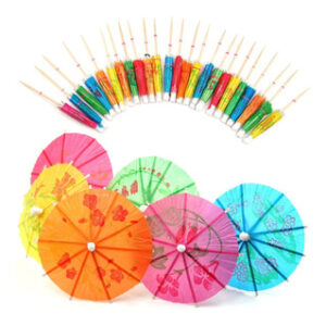 PINCHE SOMBRILLA MULTICOLOR PAQUETE x 12 unid